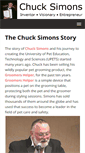 Mobile Screenshot of chucksimons.com