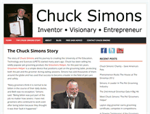 Tablet Screenshot of chucksimons.com